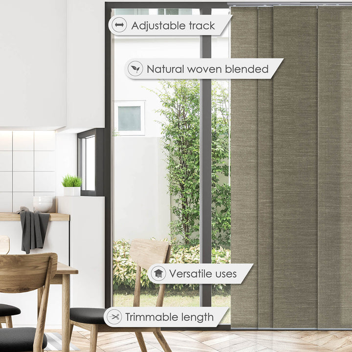 panel track blinds feature