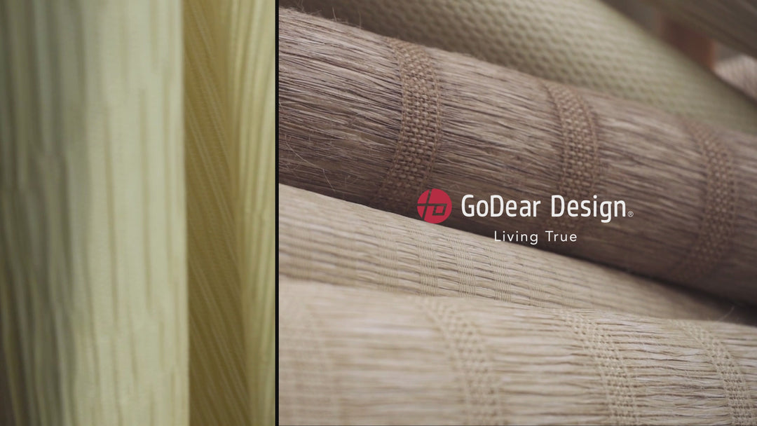 Interior shot highlighting the 2026 wallpaper collection, featuring contemporary wall textures and stylish home decor elements.