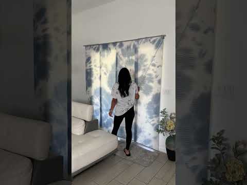 Adjustable Sliding Panels | Semi-Sheer (Dense Weave) | Diamond Silver