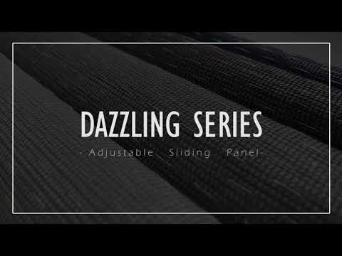 Adjustable Sliding Panels | Semi-Sheer (Dense Weave) | Dazzling Series