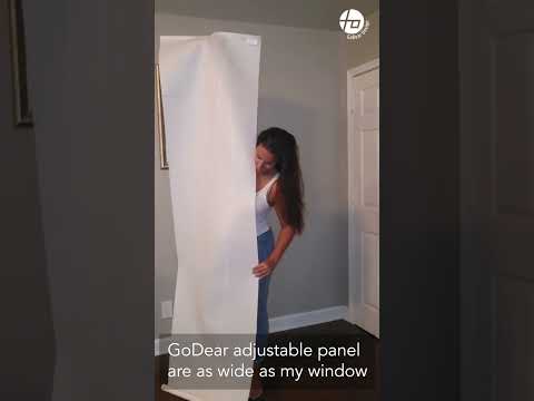 extendable track blinds