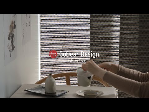 Adjustable Sliding Panels | Light Filtering | Mayonaka