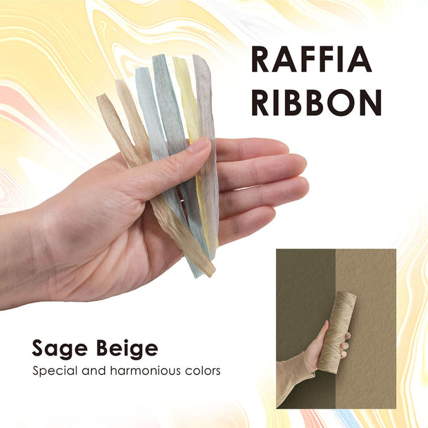 double color paper ribbon