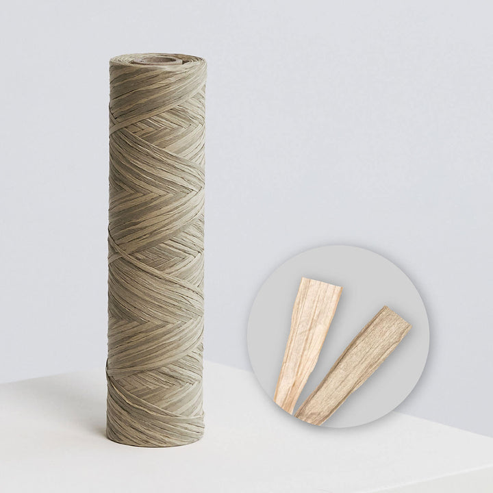 brown paper raffia ribbon