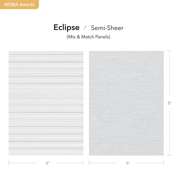 Sample | Adjustable Sliding Panels | Light Filtering | Marble Test 4 -8"W x 6"H