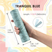 1115 ft. blue paper raffia ribbon