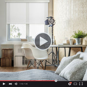 Free Stop Cordless Roller Shade | Roller Shade | Dobby White