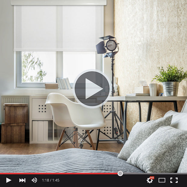 Free Stop Cordless Roller Shade | Roller Shade | Dobby White