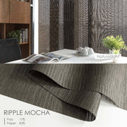 brown paper woven window coverings
