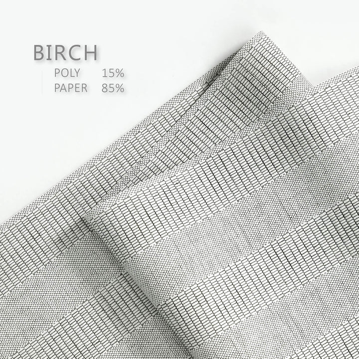 black and white natural woven fabric detail