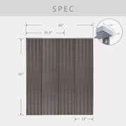 purple vertical blinds specification